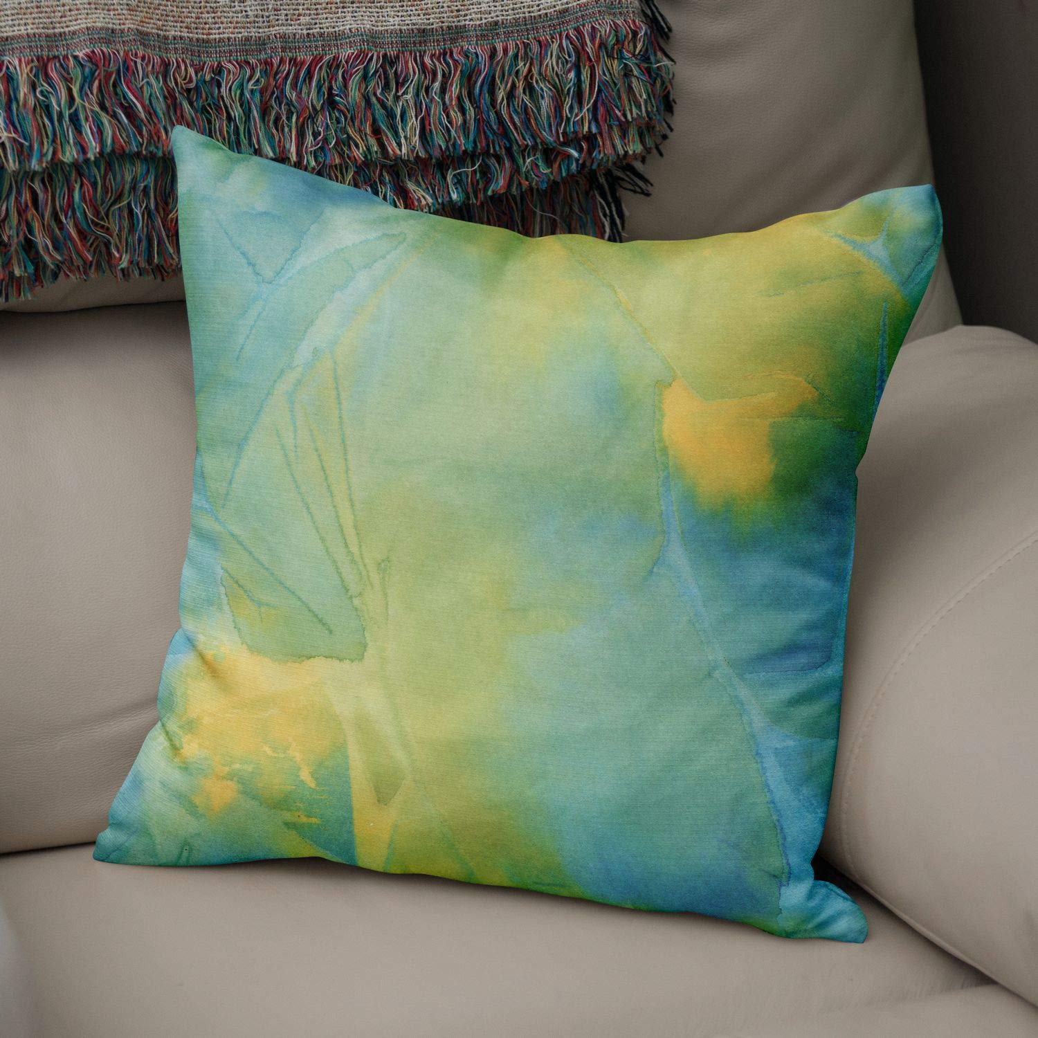 Bonamaison Decorative Cushion Cover Random Pattern, Throw Pillow Covers, Home Decorative Pillowcases for Livingroom, Sofa, Bedroom, Size:43X43 Cm - Designed and Manufactured in Turkey