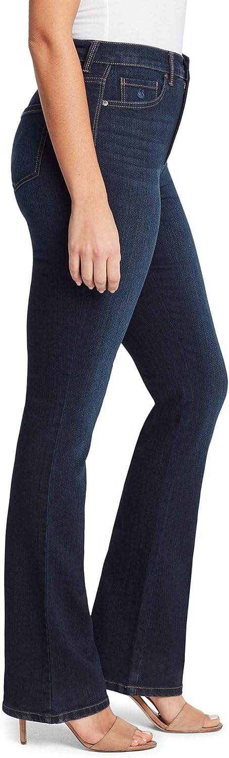 Gloria Vanderbilt Women's Amanda High Rise Boot Cut Jean at  Women's Jeans store