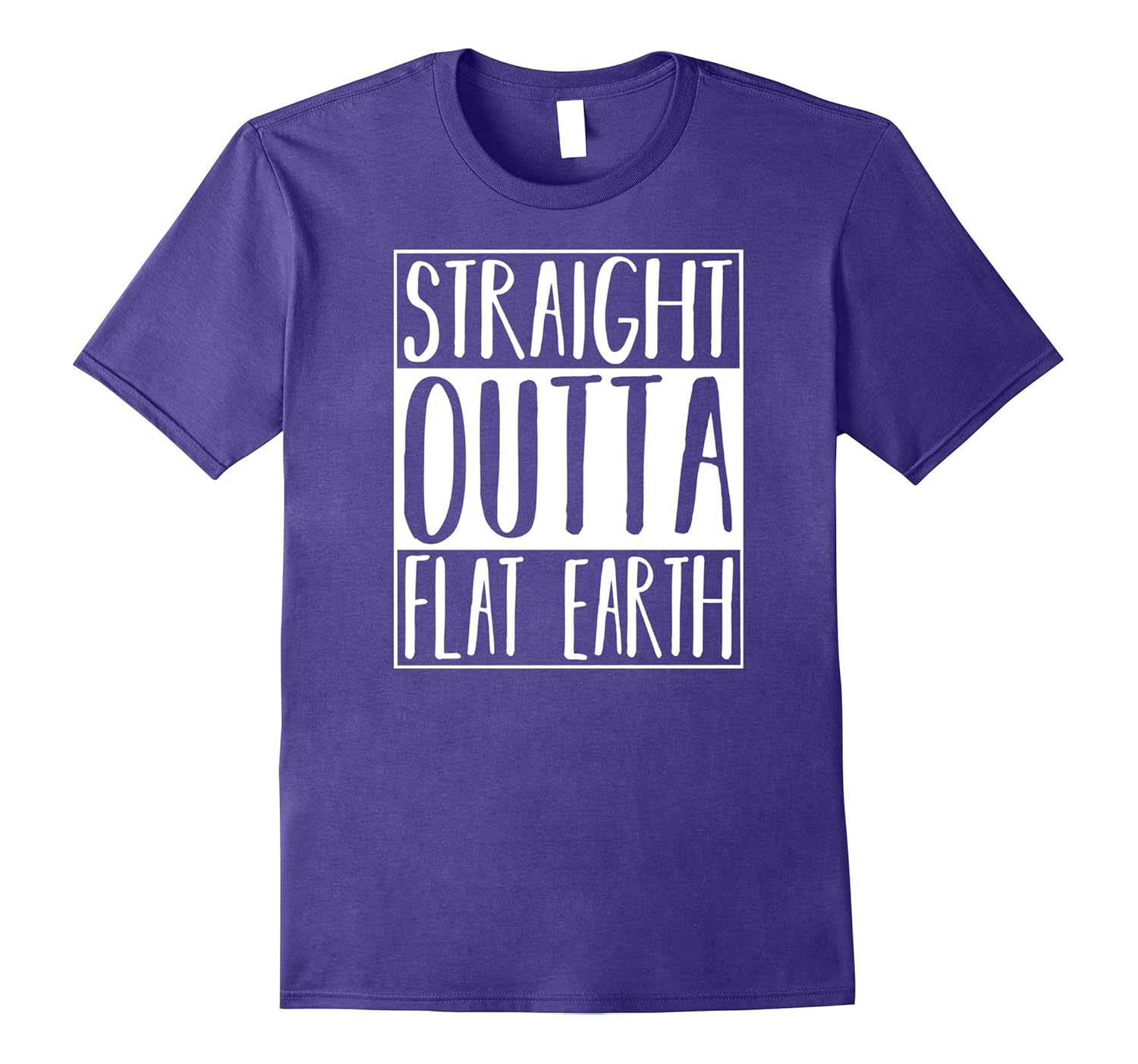 Straight Outta Flat Earth Shirt-ANZ