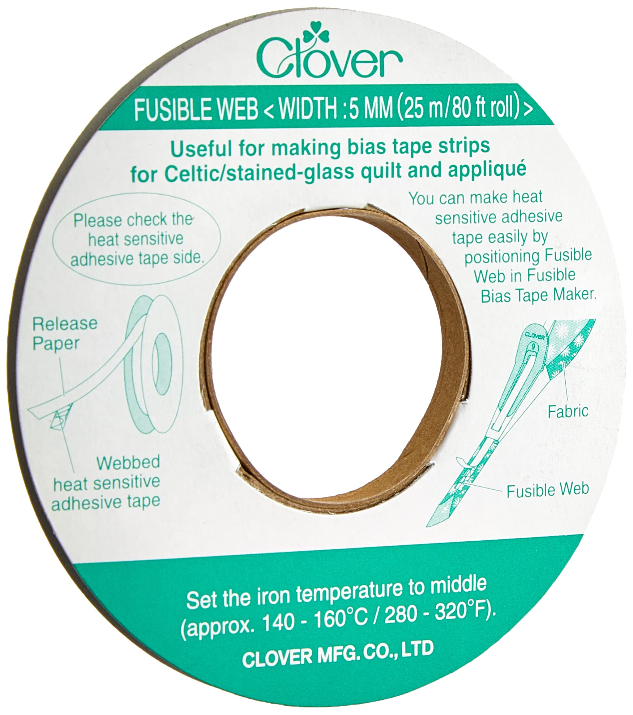 Clover Fusible Web 5mmx25m, 1, White — image 1