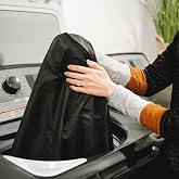 Big Joe Fuf 5Ft Cover Only Machine Washable, Black Lenox, Durable Woven Polyester, 5 feet Big