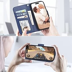 Arae Compatible with iPhone 16 Pro Case Wallet with