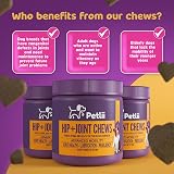 Petlii Hip and Joint Chews for Dogs 120 Count view 3