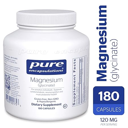 Magnesium (Glycinat) 120 mg 180 veg. Kapseln PEU