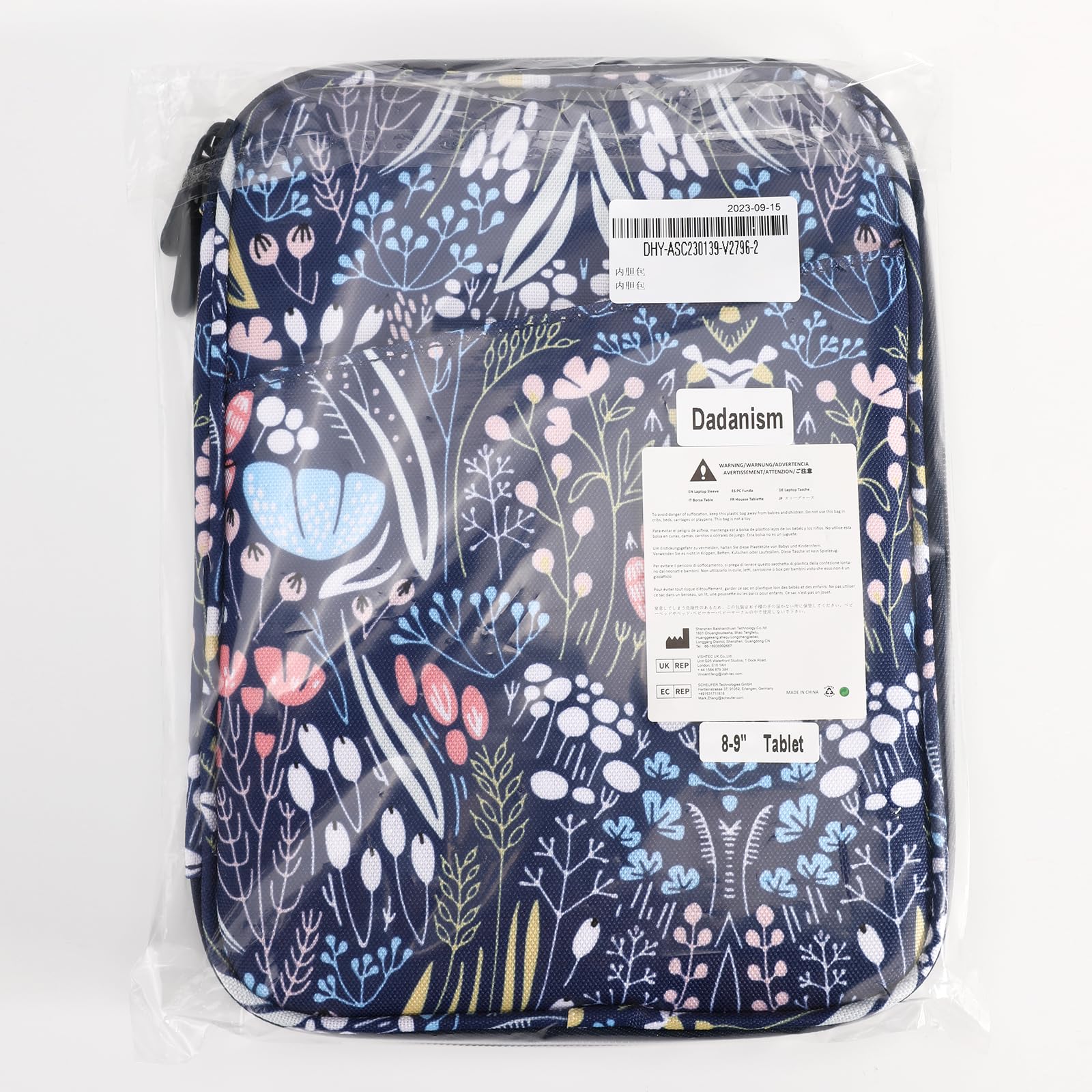 Dadanism 8-9 Inch Tablet Sleeve Bag Carrying Case for iPad mini 7th/6th 8.3