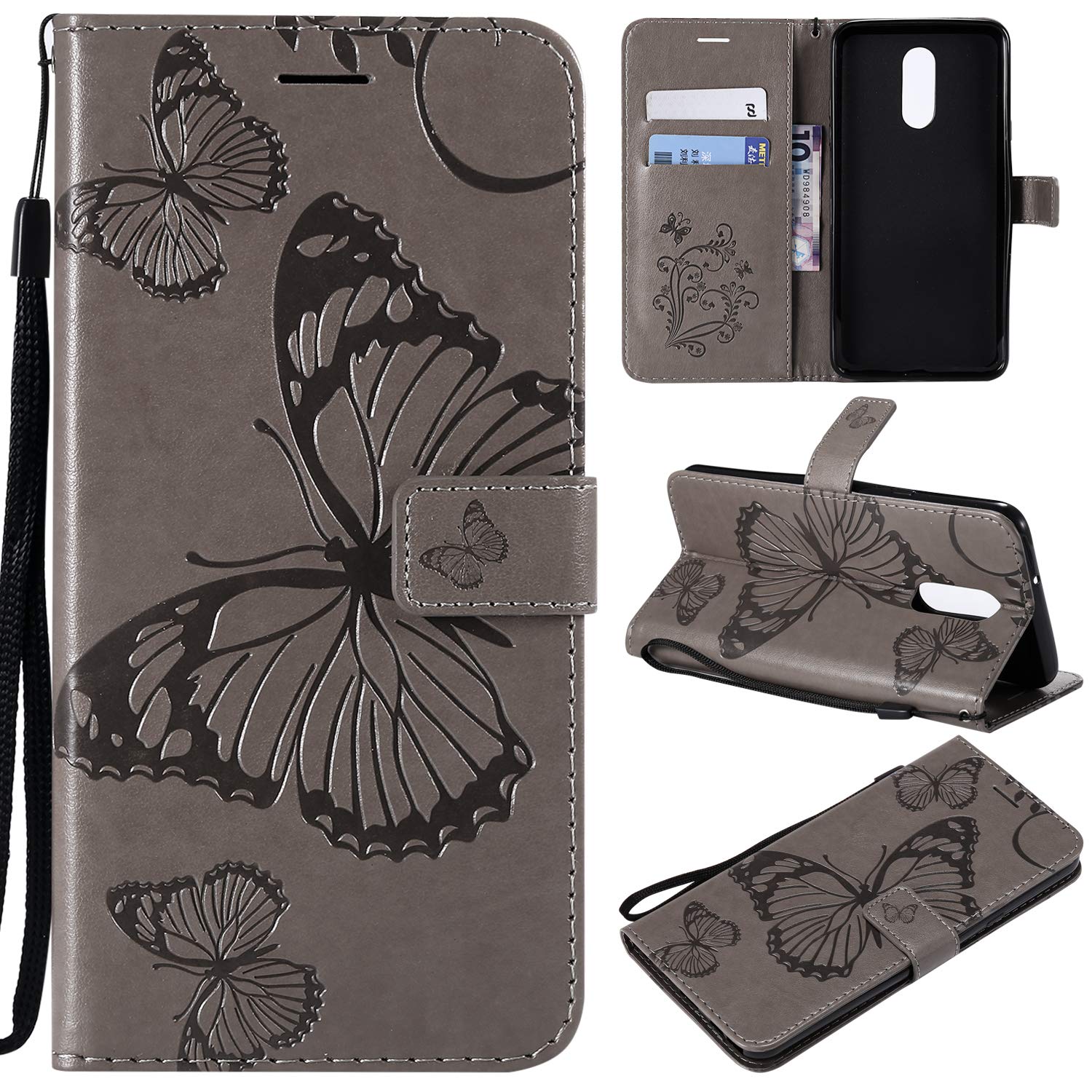 Best Gray Wallet Case Lg Stylo 4