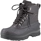 Rothco Extreme Cold Weather Hiking Boots 600 Gram Thermoblock Insulation Winter Waterproof Boots, Black, Size 7