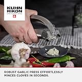 Kuhn Rikon Garlic Press Stainless Steel Garlic Crusher Press view 2
