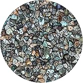 Natural Chip Stone Beads 450pcs African Turquoise Chips 5-8mm Genuine Real Irregular Healing Crystal Rocks Hole Drilled DIY Loose Gemstone Beads for Jewelry Making Bracelet Earrings Necklace Crafting