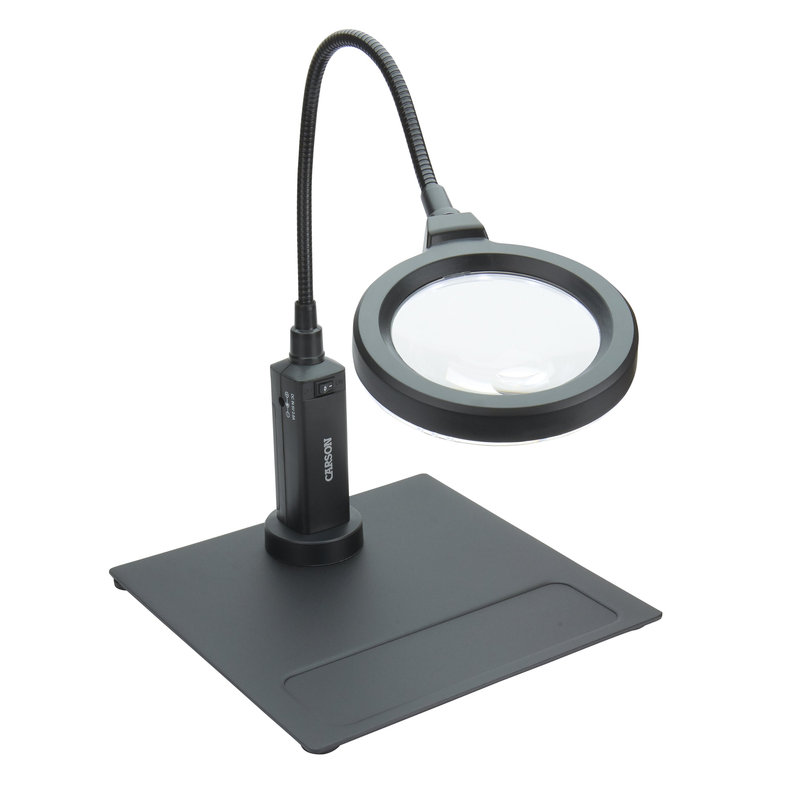 Carson MagniFlex Pro 2x LED Lighted Gooseneck Flexible Magnifier with