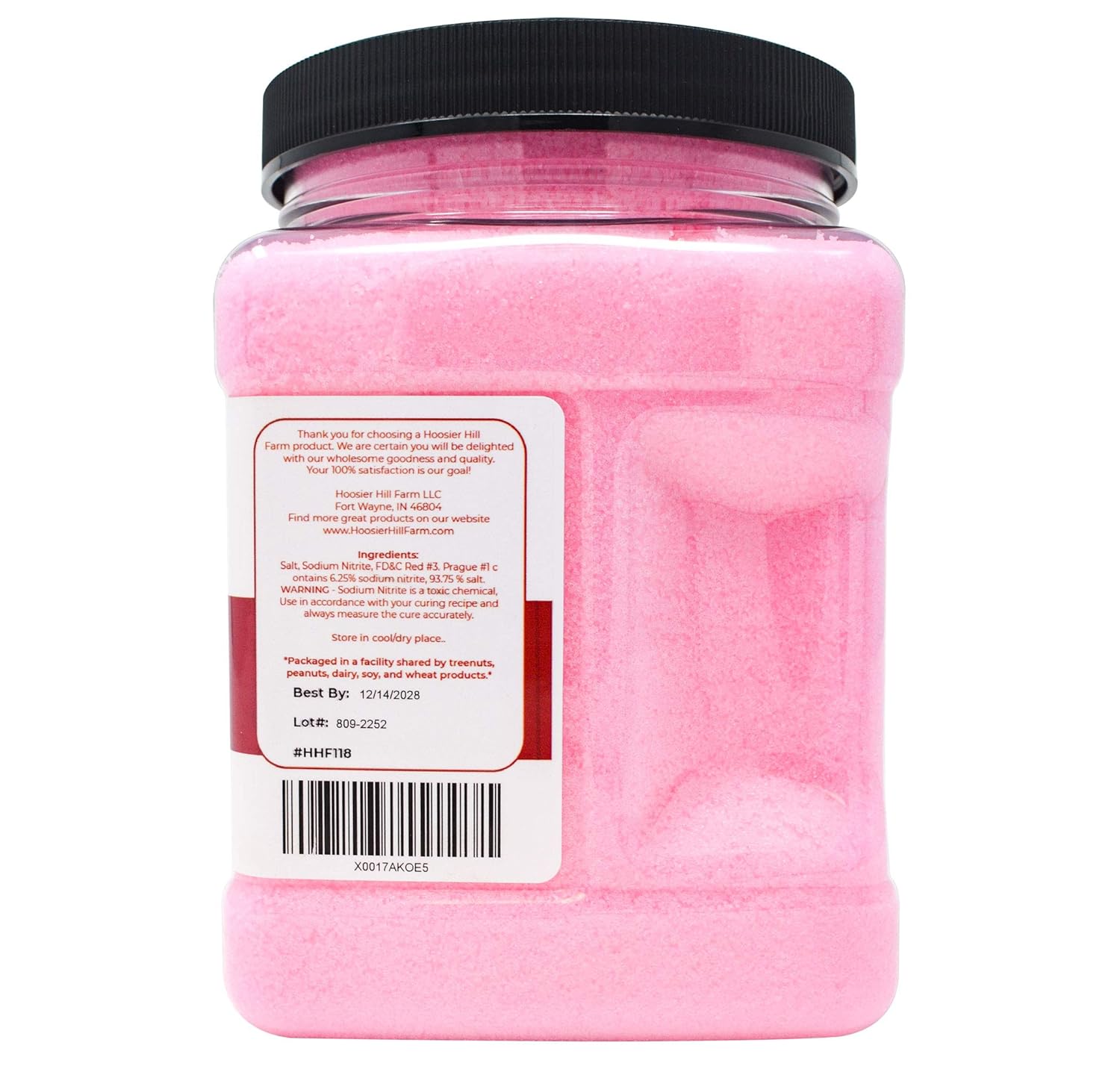 Hoosier Hill Farm Prague Powder No.1 Pink Curing Salt, 2.5 Pound : Flavored Salts : Grocery & Gourmet Food