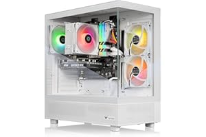 Thermaltake Vista i350 R4 Gaming Desktop (Intel® Core™ i5-13400F, ToughRam 16GB DDR4 3600MHz RGB Memory, NVIDIA® GeForce RTX™ 3050, 1TB NVMe M.2, WiFi, Windows 11) V27S-B76R-350-LCS