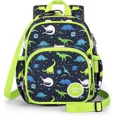 mibasies Backpack Leash for Toddlers 1-3: Baby Backpack for Boys with Anti-Lost Harness - Dinosaur
