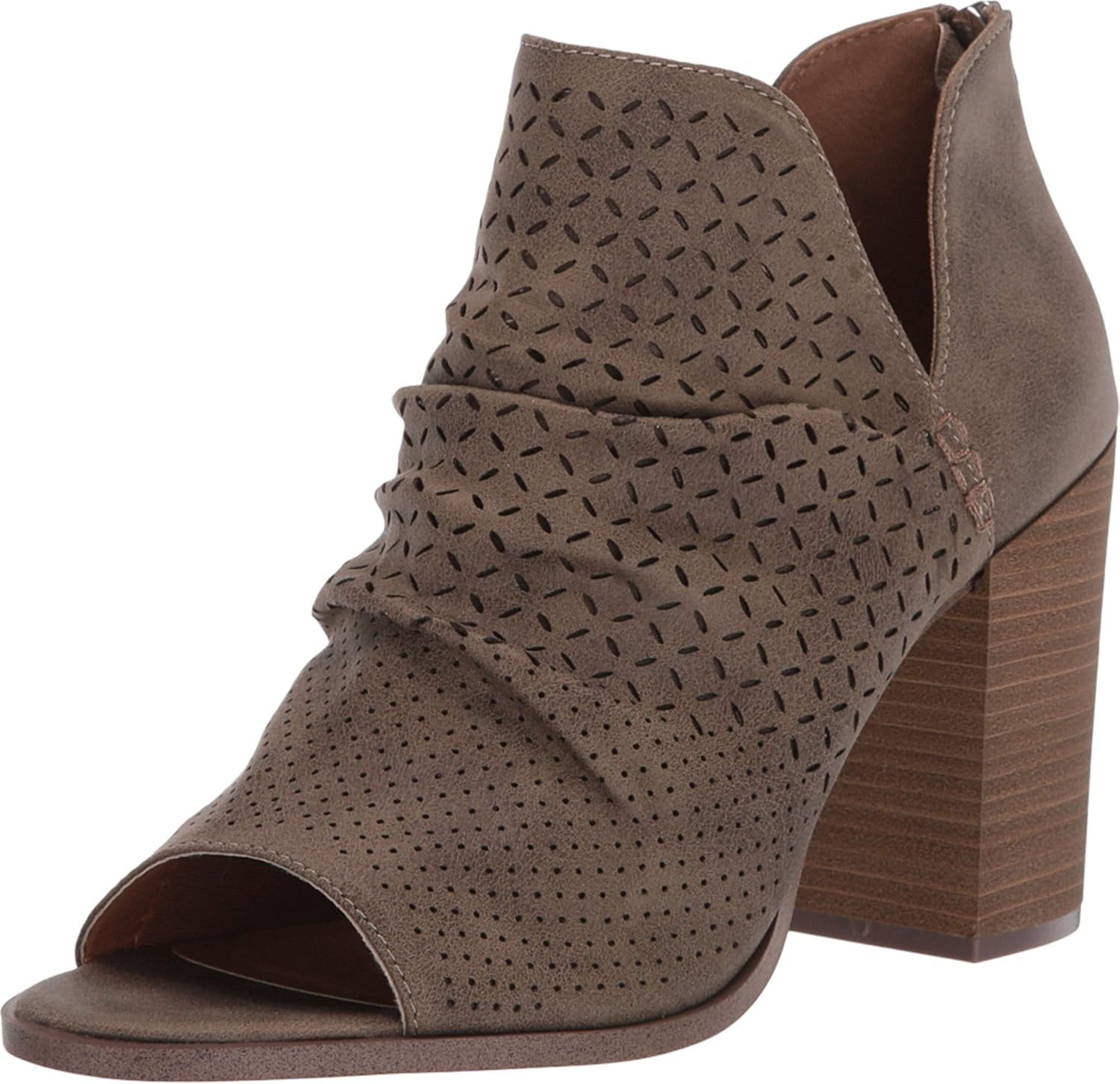 report peep toe booties