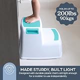 Dreambaby 2-Up Step Stool for Toddler Potty Training - Non-Slip Base view 3