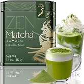 ZEN Matcha Ceremonial Matcha Powder Matcha Latte Powder tea Gift, 1.4oz | First Harvest, Fuji, Japan. Vibrant matcha green tea powder, ceremonial grade matcha powder for matcha latte smoothie, macha