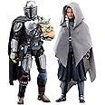 STAR WARS The Black Series The Mandalorian, Ahsoka Tano & Grogu Toy 6-Inch-Scale The Mandalorian Collectible Action Figure 3-Pack, Toys for Kids Ages 4 and Up (Amazon Exclusive)