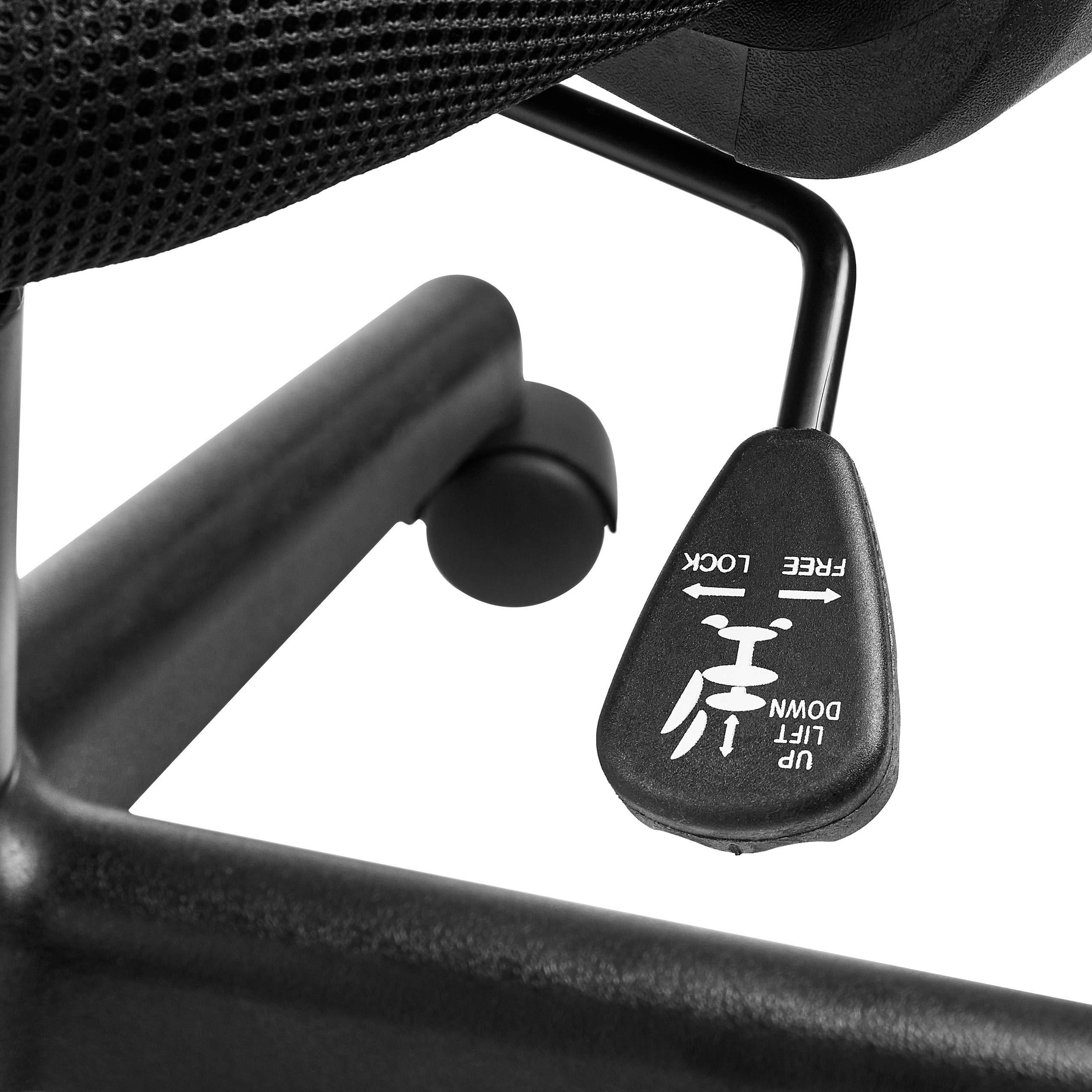 AmazonBasics MidBack Desk Office Chair with Armrests Mesh Back