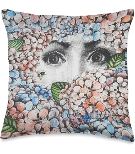 Amazon.com: Lina Cavalieri Fornasetti Throw Pillow : Home & Kitchen