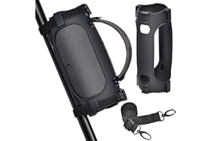 GWCASE Silicone Cover Compatible with JBL Charge 6 Portable Waterproof & Drop-Proof Bluetooth Speaker, Wireless Speakers Protective Carrier Travel Holder for Cycling Camping Outdoor Adventures (Case Only)