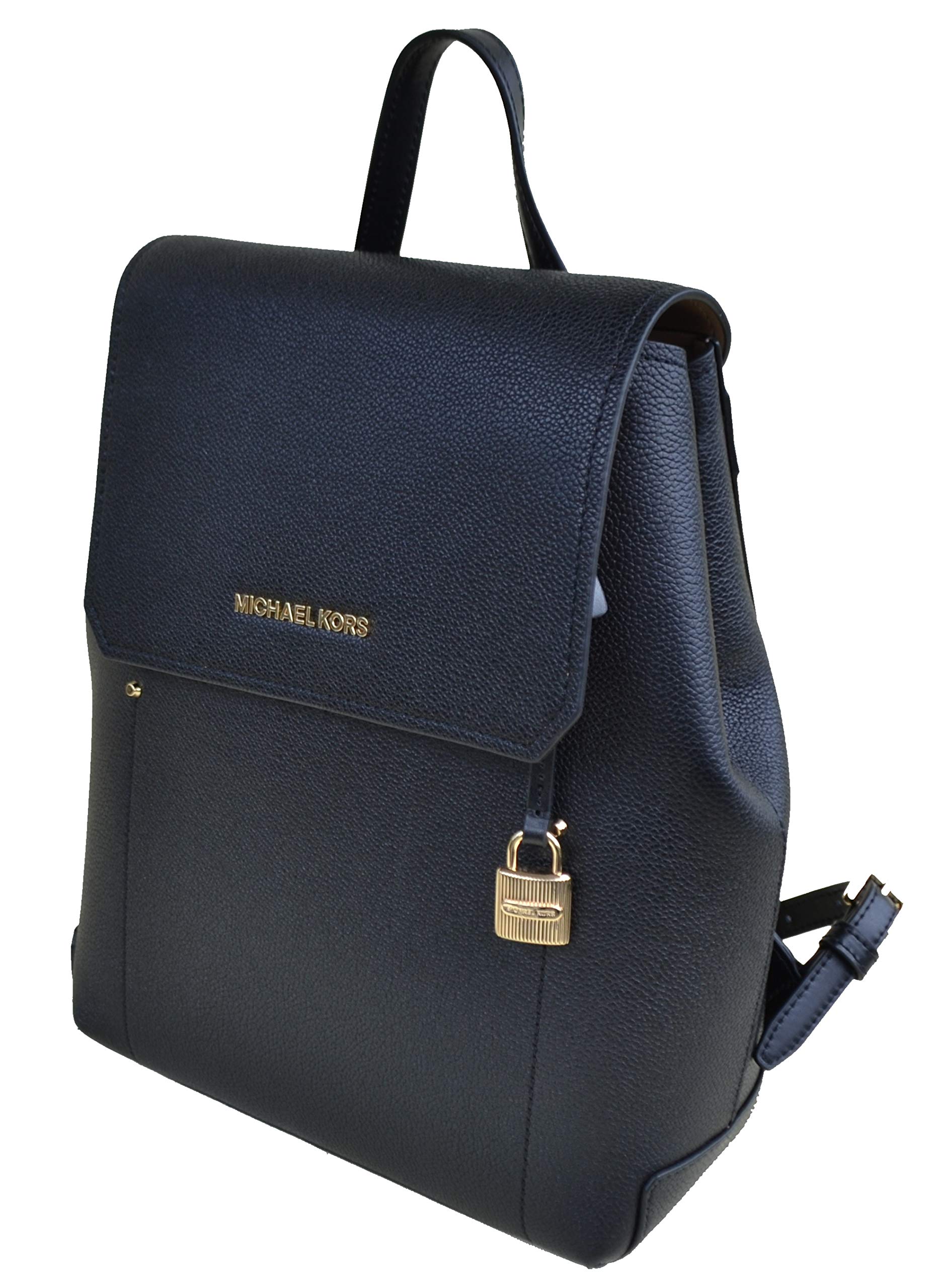Michael Kors Hayes Medium Leather Backpack Bag | Desertcart 