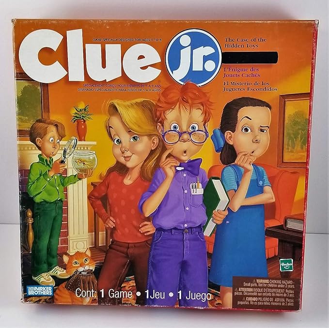 clue jr the case of the hidden toys detective notepad