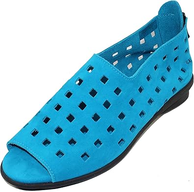 aqua blue flats