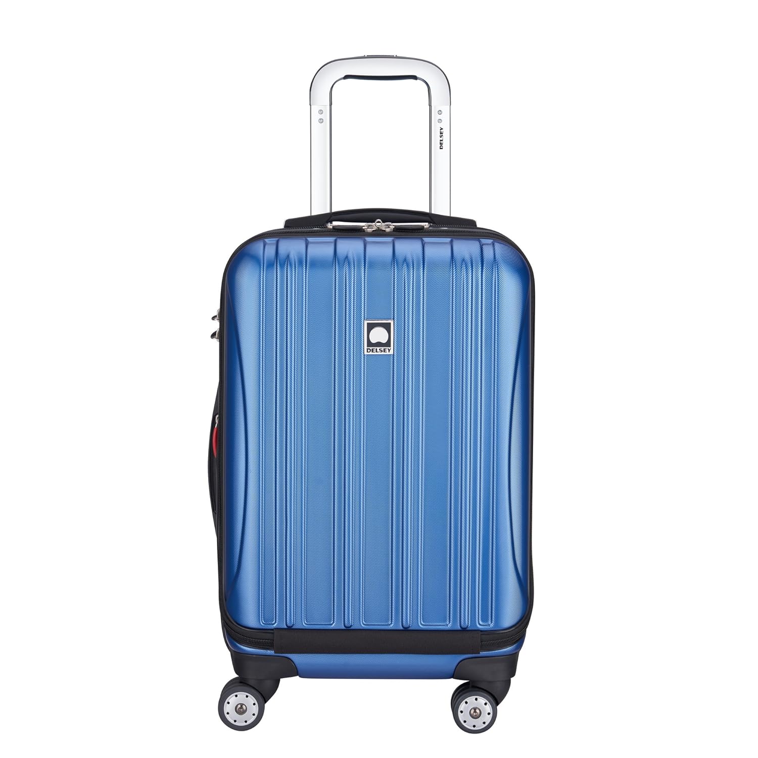 hard case luggage with front pocket