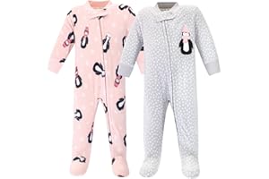 Hudson Baby Unisex Baby Fleece Sleep and Play