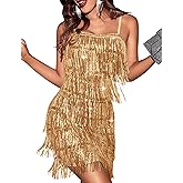 Cocktail Dresses Flapper Dresses 1920s Gatsby with All-Over Sequin Fringe Mini Dresses Prom Party Dress