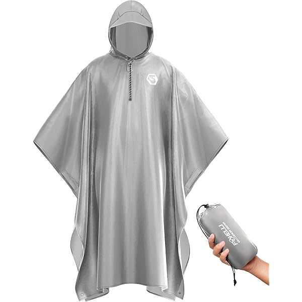 Amazon.com: Equinox Regular Ultralite Poncho Rain Gear : Sports
