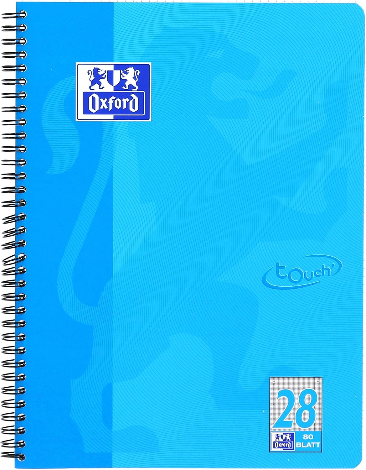 Oxford Writing pad 400086492 "Touch" Squared, Sea Blue 10 Blue (sea Blue), meerblau, a4+ - Image 3