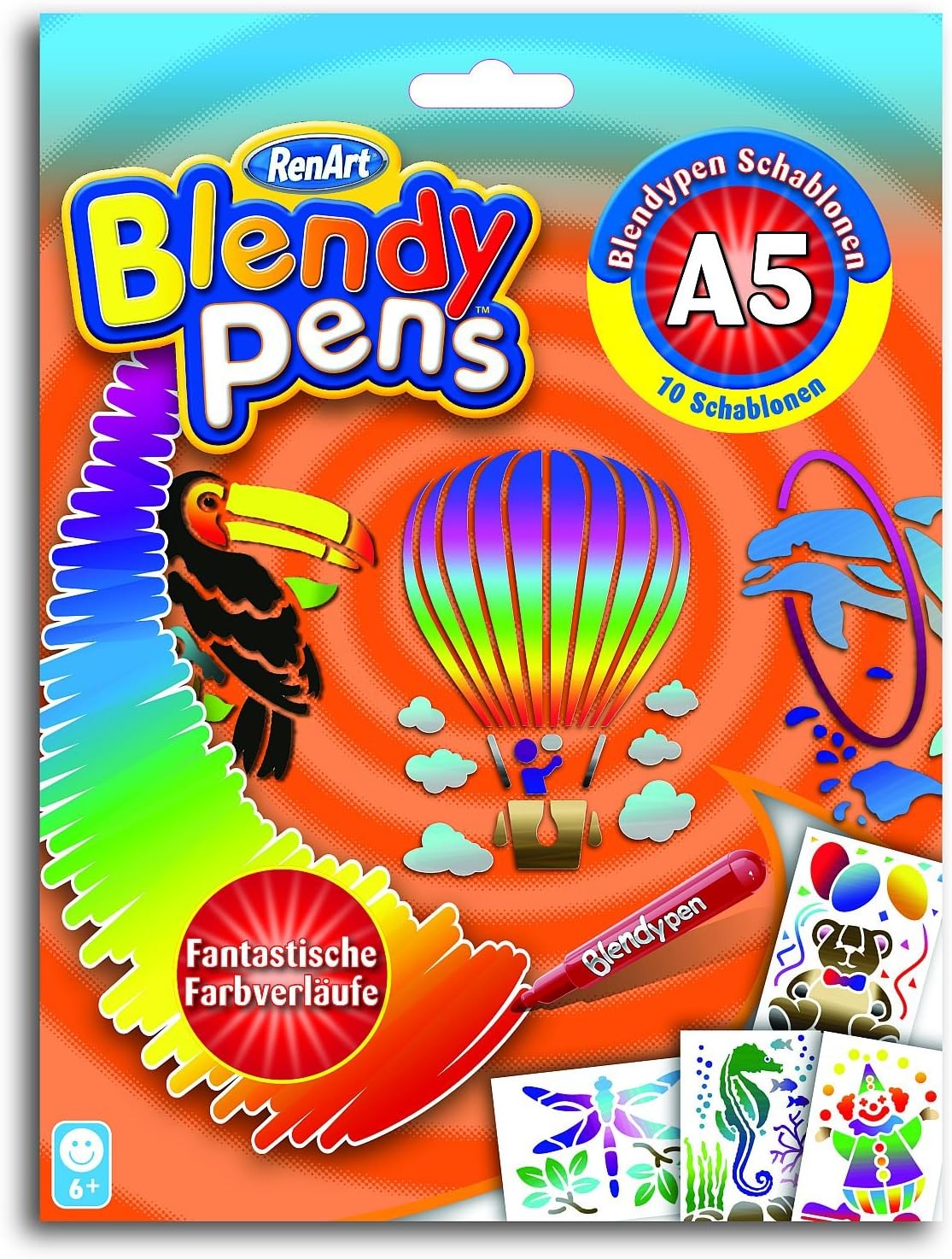 Universal Trends RA02108 – Blendy Pens Stencil Set