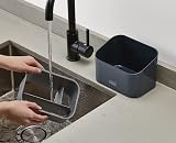 Joseph Joseph SinkStore Sink Organiser Non-Slip Grey Kitchen Utensil Basket view 6