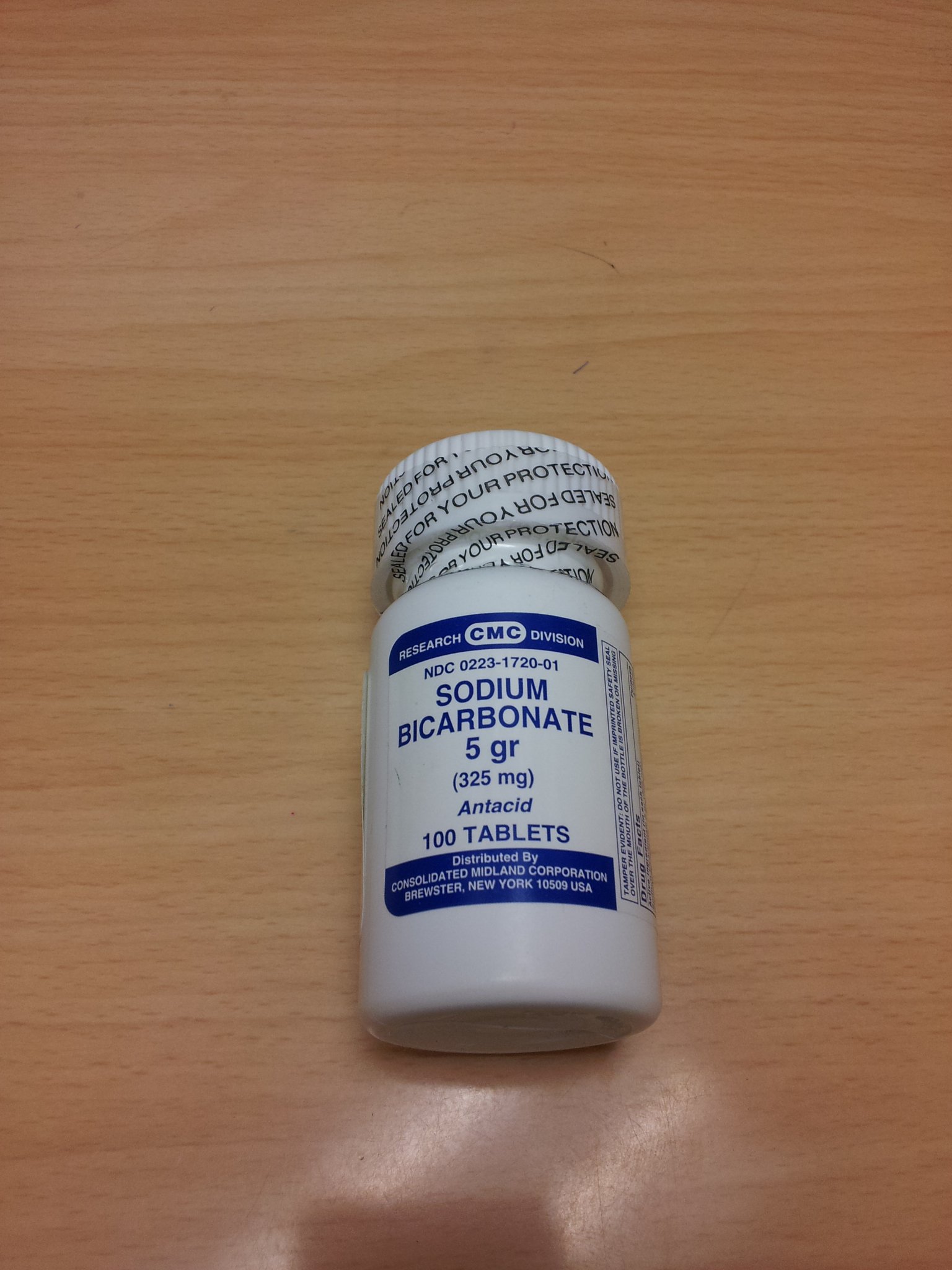 Sodium Bicarbonate 325mg Tablet 100ct Buy Online in UAE. Hpc