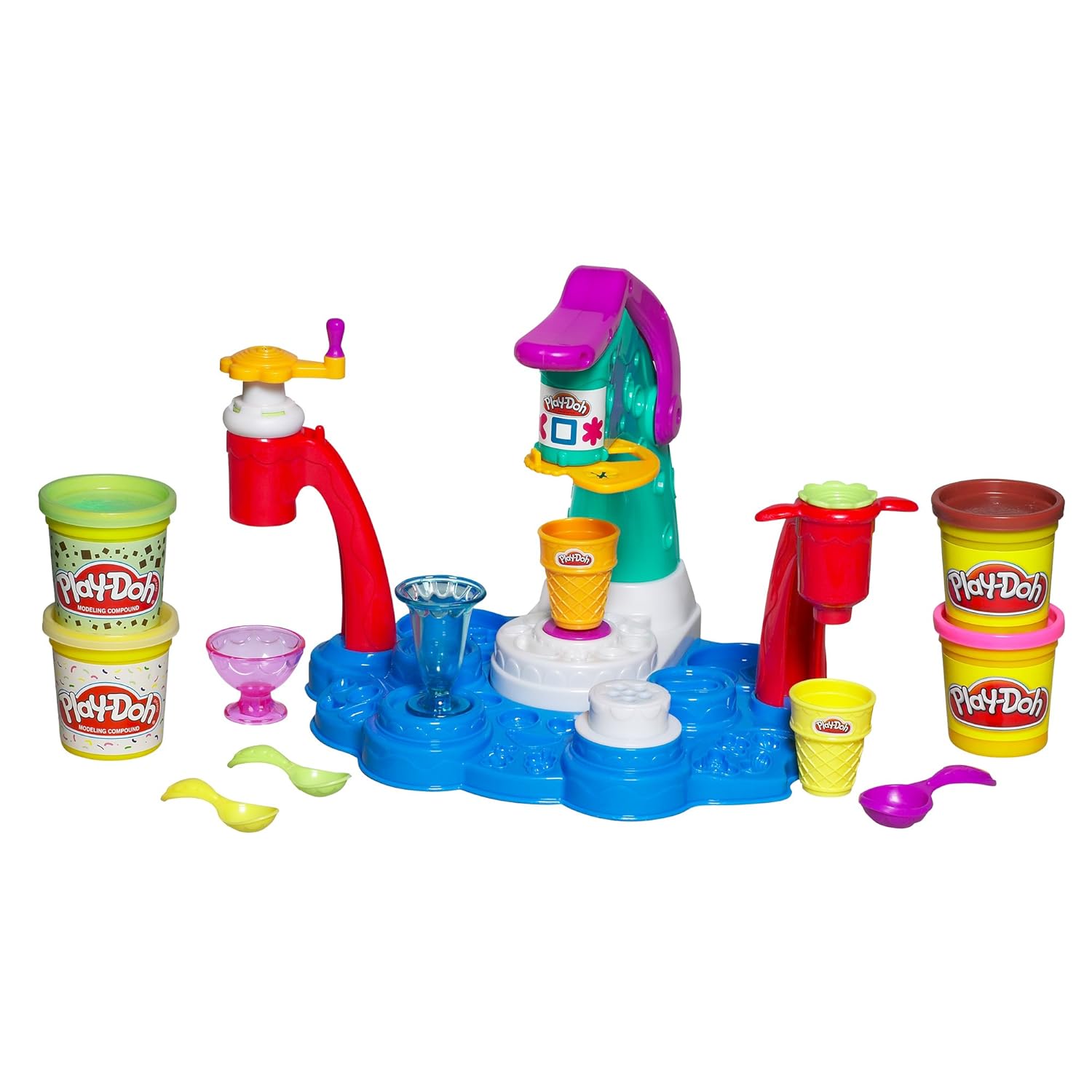 play doh magic swirl ice cream