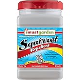 I Must Garden Squirrel Repellent - 3lb Granular - Stops Digging in Flower Pots and Beds