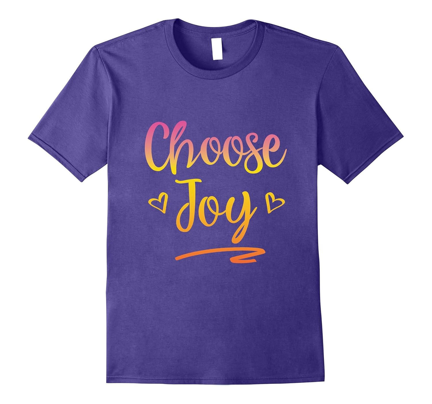 Choose Joy Christian Women Inspirational Faith T-Shirt-Rose