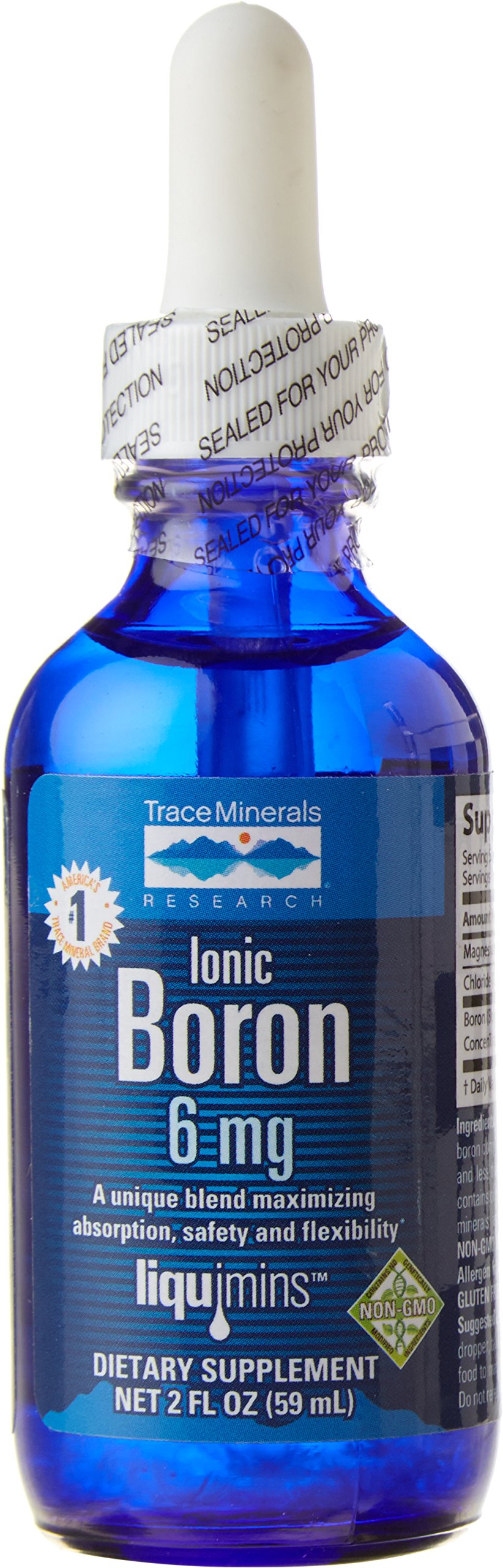 Trace Minerals Research 59 ml 6 mg Liquimins Ionic Boron Liquid Buy