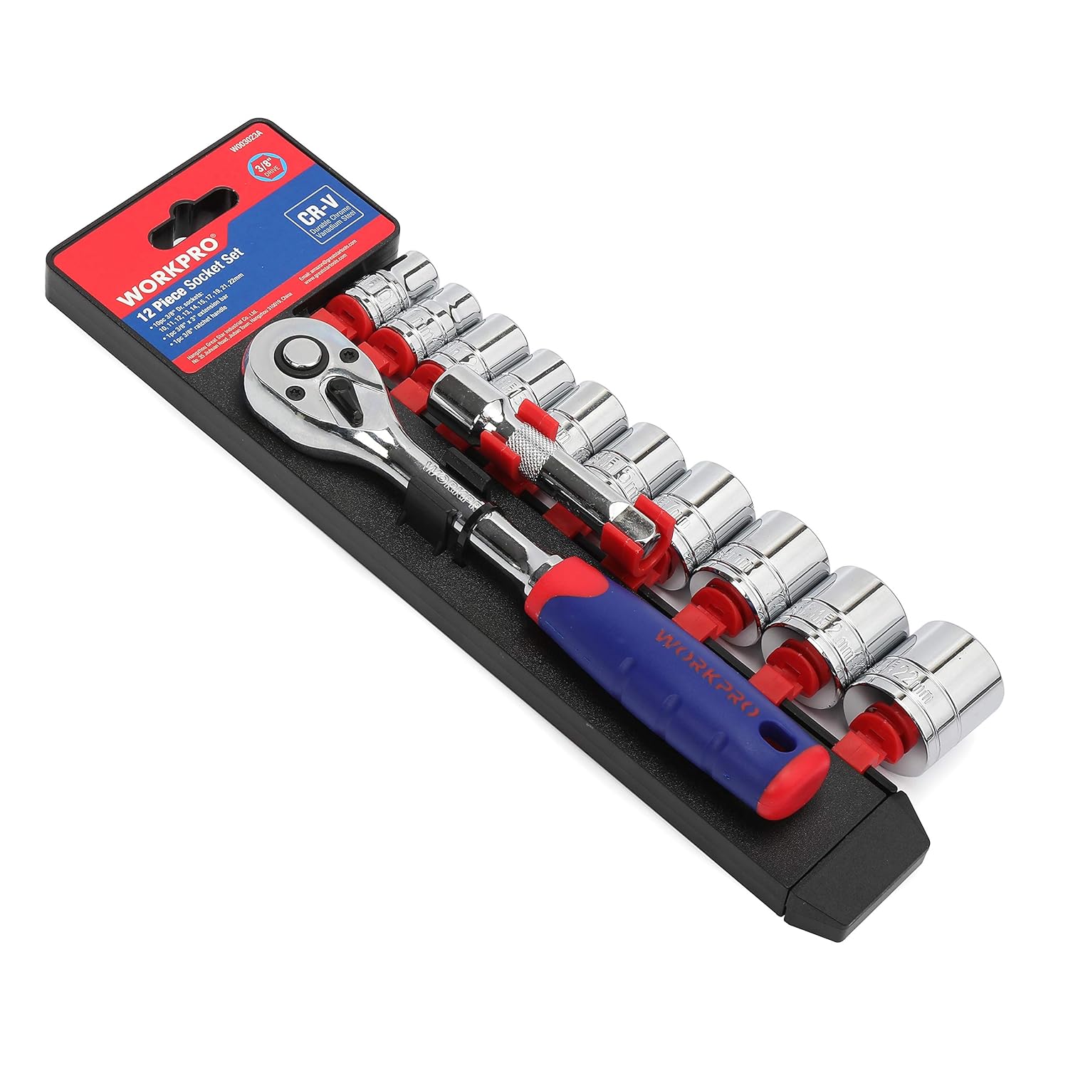 Socket Wrenches CrV Steel Ratchet Wrench Extension Bar for 3/8" Drive