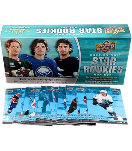 Amazon.com: Upper Deck STAR ROOKIES 2021 2022 Hockey Limited
