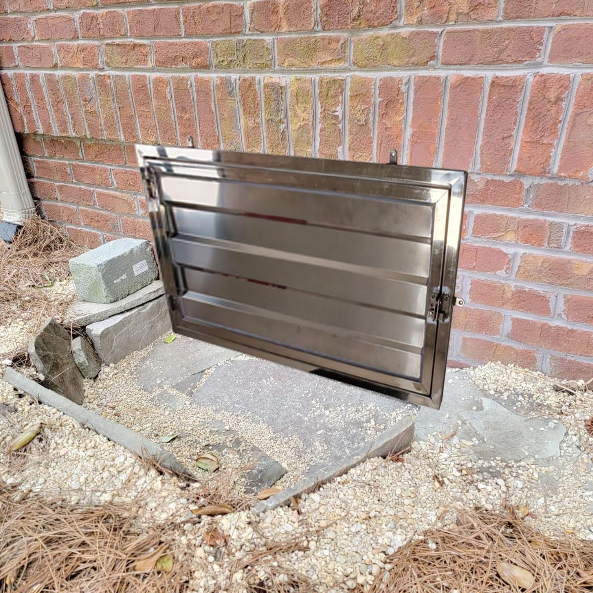 Photo 1 of 36" X 24" / 32" X 16" Stainless Steel Crawl Space Door; Attic Access; Stainless Steel Access Door; Crawl Space Vent Covers (32" X 16")