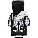Murray Sporting Goods Golf Shoe Bag - Golf Accessories for Men Black Shoe Carrier Storage Travel Bag Tote