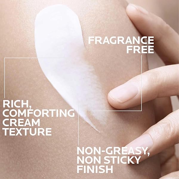 LA ROCHE-POSAY LIPIKAR AP+ TRIPLE REPAIR MOISTURIZING CREAM, FACE & BODY LOTION FOR DRY SKIN, SHEA BUTTER & NIACINAMIDE MOISTURIZER, GENTLE FACE & BODY CREAM FOR DRY, ROUGH & SENSITIVE SKIN