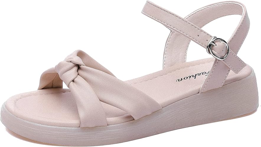 Amazon Lede サンダル レディース クロスライン ナースサンダル オリジナルチラシ付き ナースシューズ オフィスサンダル レザー 袴用 厚底 ファッションサンダル