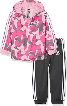 adidas shiny hooded jogger