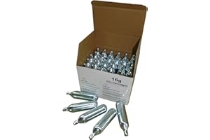 BIERMAXX 16g CO2 Cartridges Non-Threaded, Food Grade CO2 Cartridges for Kegs and Beer Dispensers (30 Units)