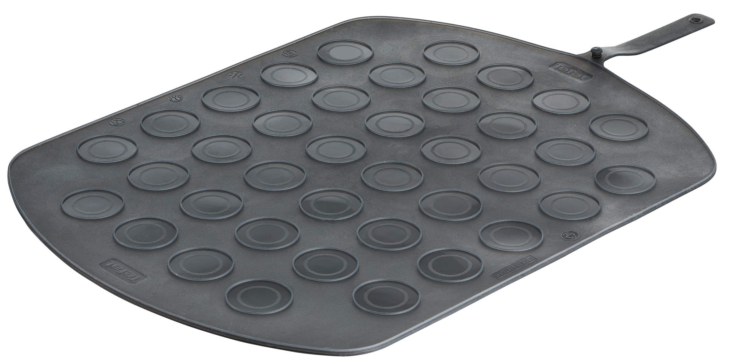 Tefal Crispybake J4173114 Macaroon Tray Silicone 53 x 31 cm White