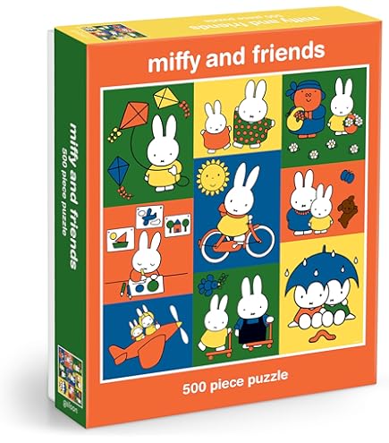 Amazon.com: Miffy the Artist - Jigsaw Puzzle Book : Bruna, Dick