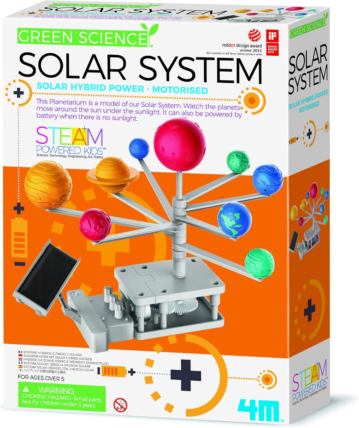 4M- Sistema Solar motorizado, (00-03416): Amazon.es: Juguetes y juegos